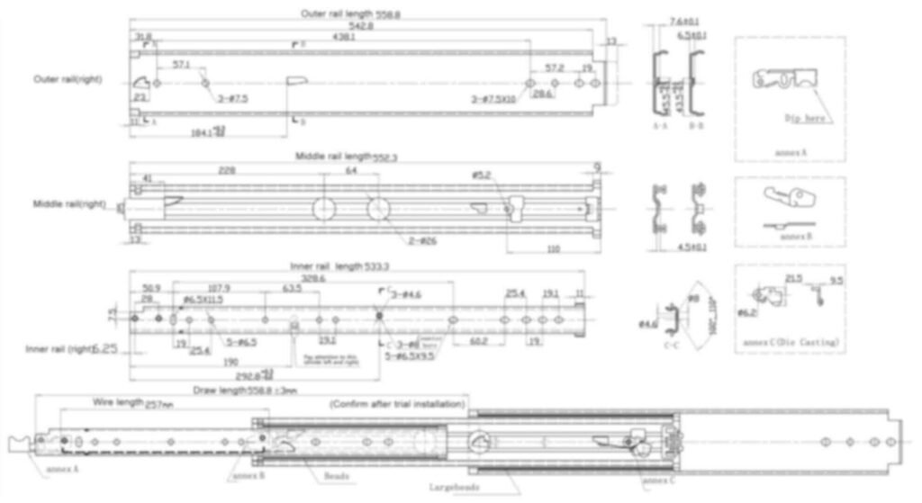 Custom Drawer Slides