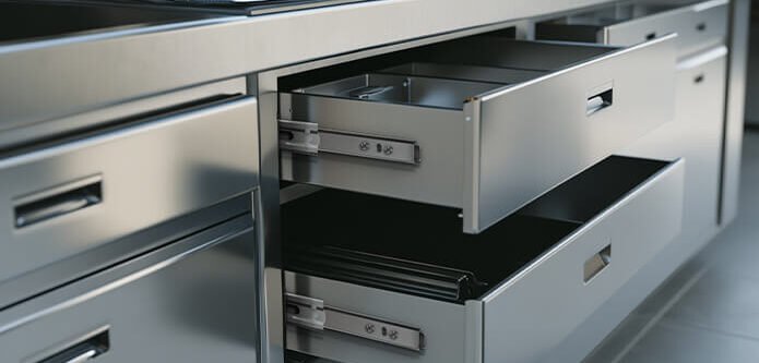 stainless steel kitchen units commercial